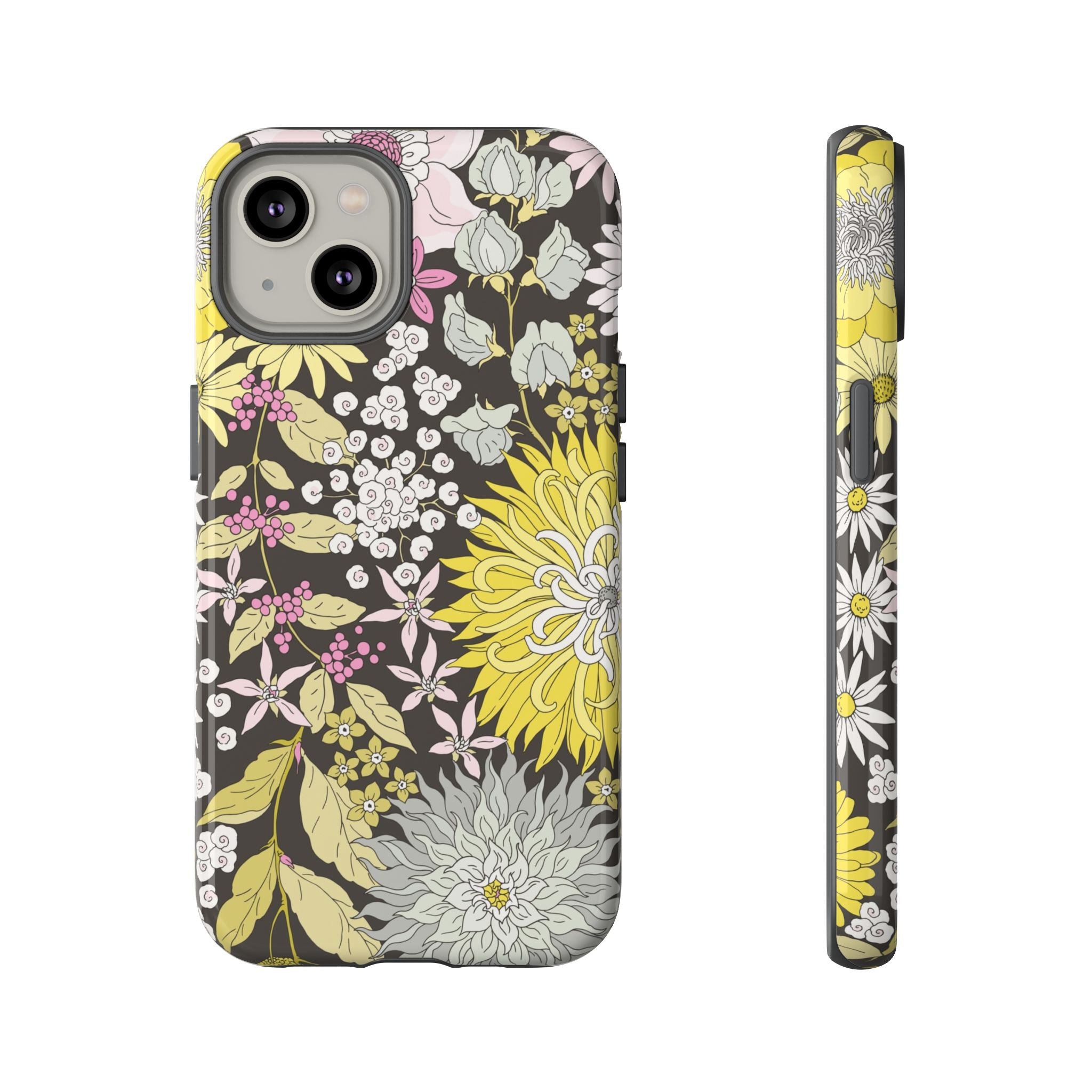 Vintage Floral Tough iPhone Case - MVB STUDIO STORE