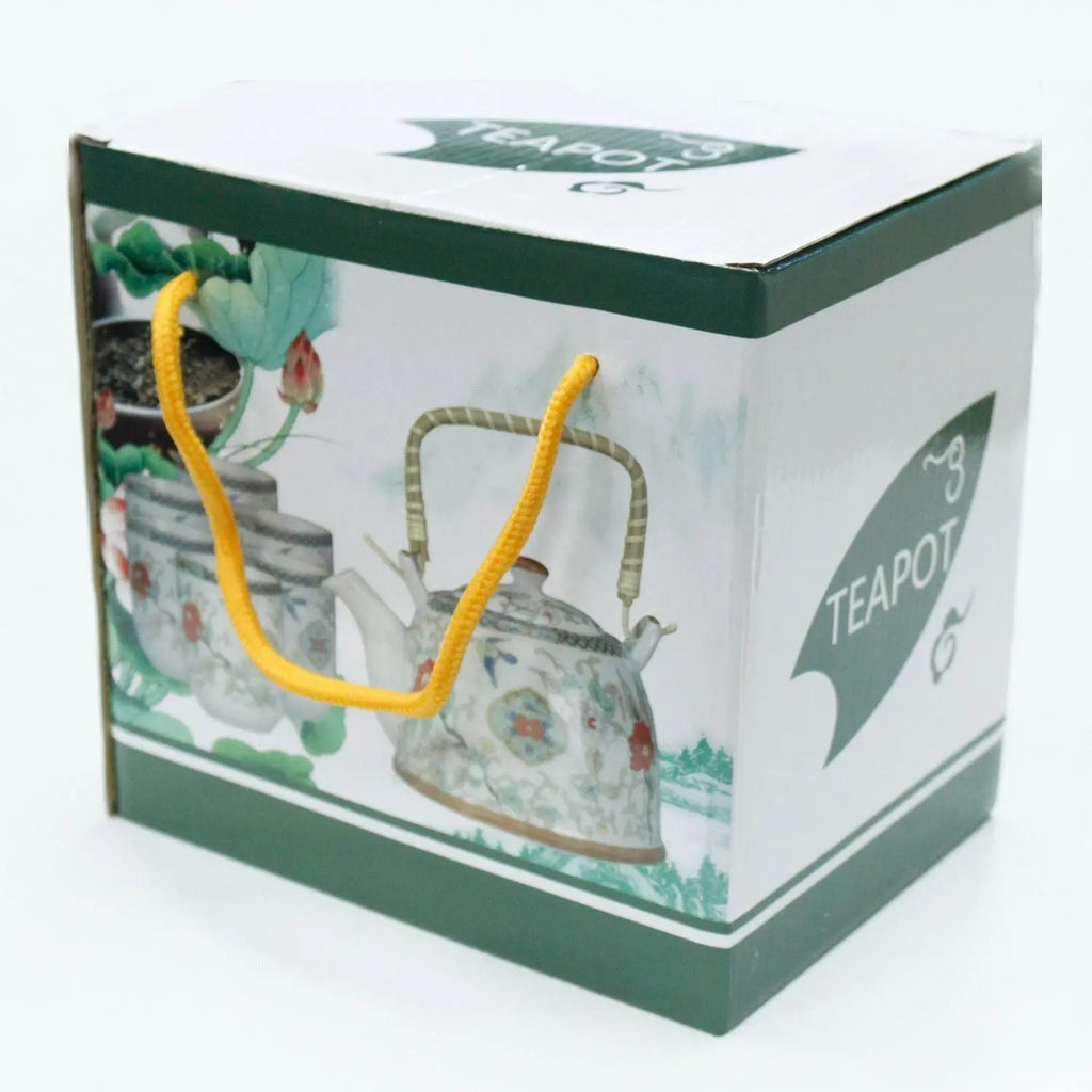 Gift bag with teapot design and 'Teapot' text on a white background from MVB STUDIO official store.