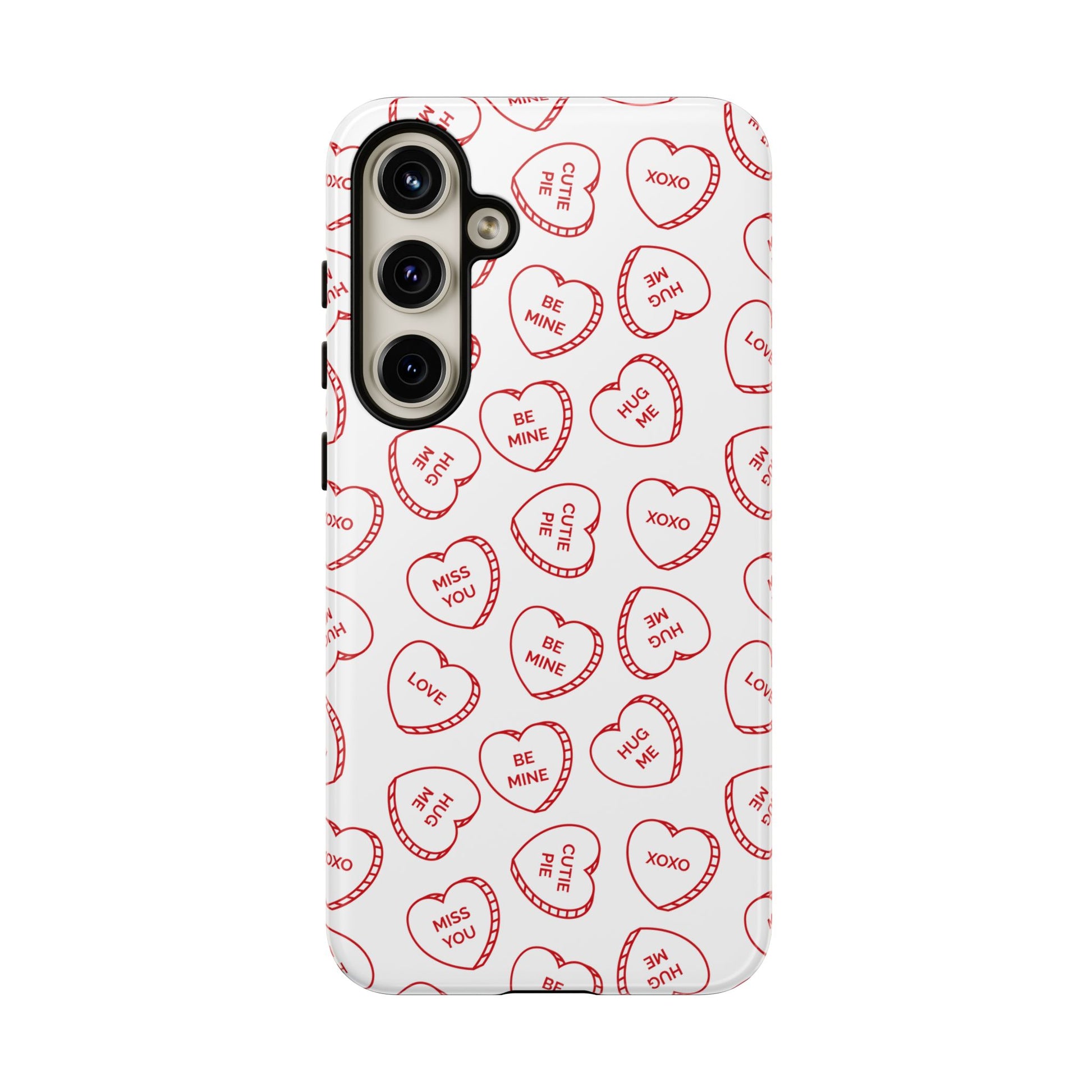 Conversional Hearts Tough Samsung Galaxy S24 Phone Case 3 camera