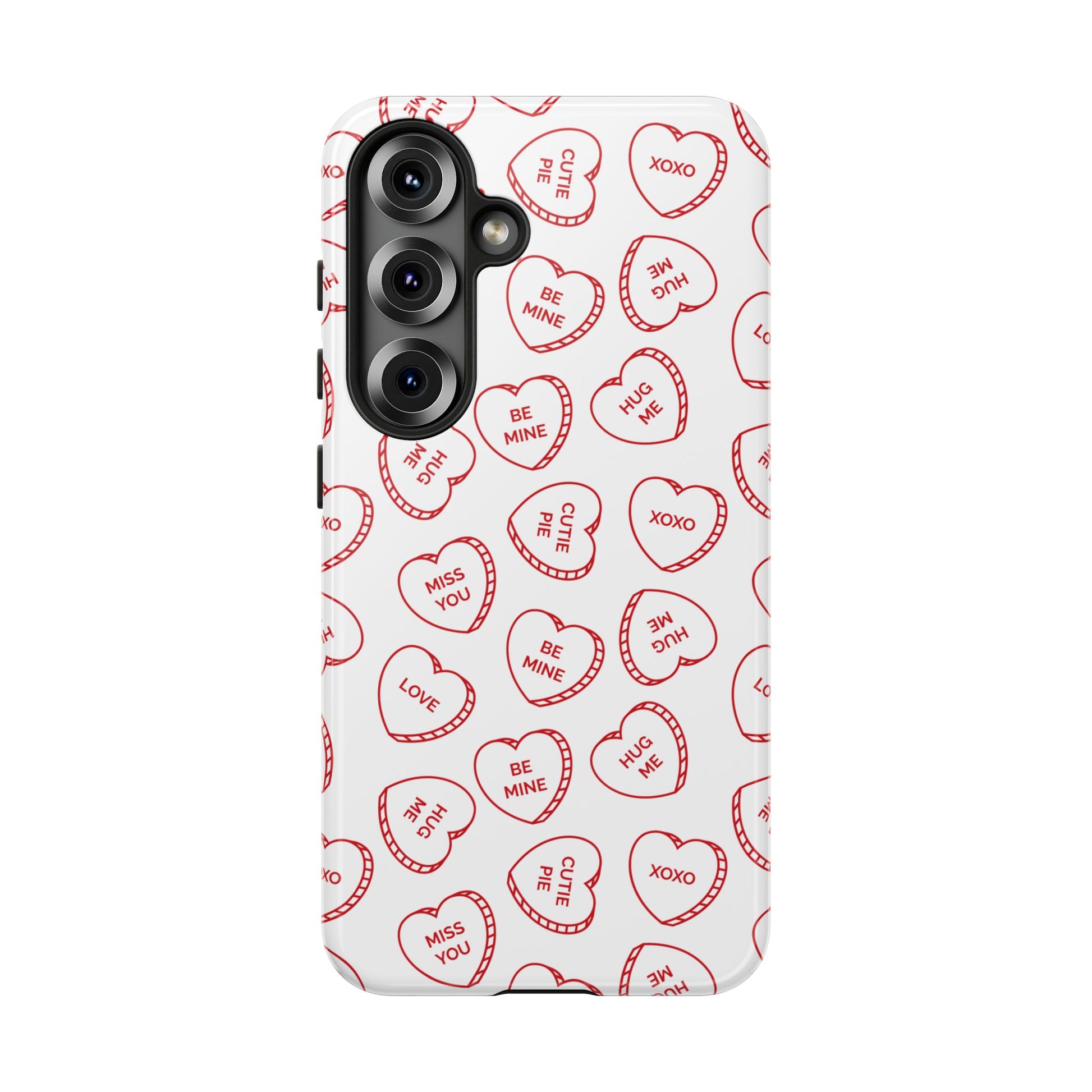 Conversional Hearts Tough Samsung Galaxy S25 Phone Case