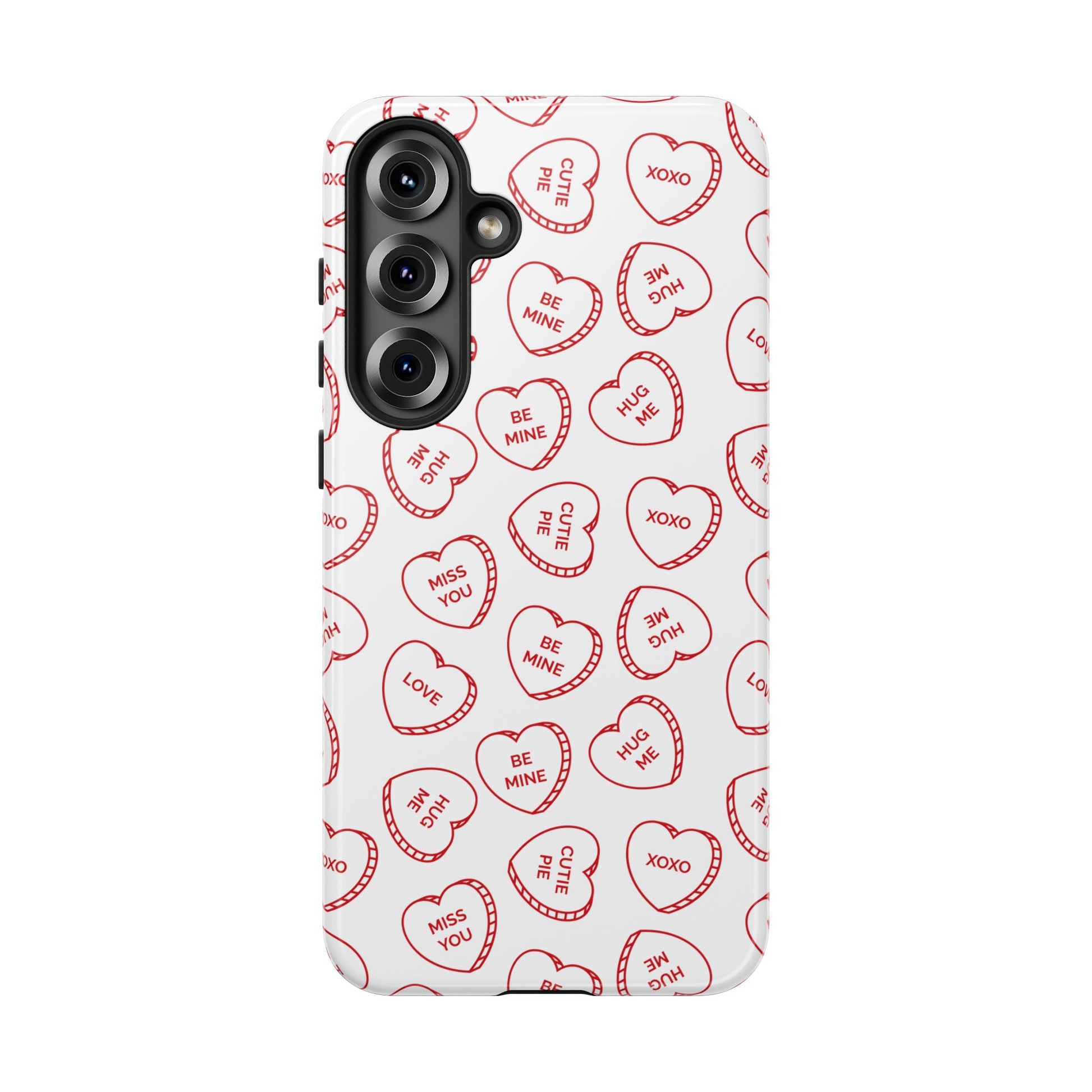 Conversional Hearts Tough Samsung Galaxy S25 Plus Phone Case