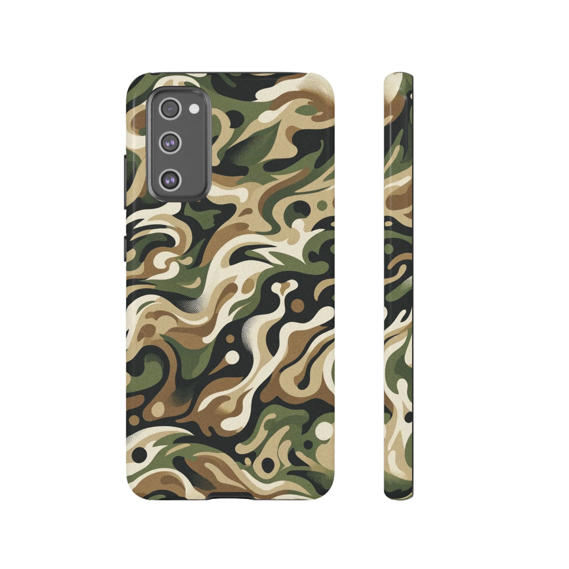 Green Camo Tough Samsung Galaxy S20 FE Phone Case from official MVB STORE