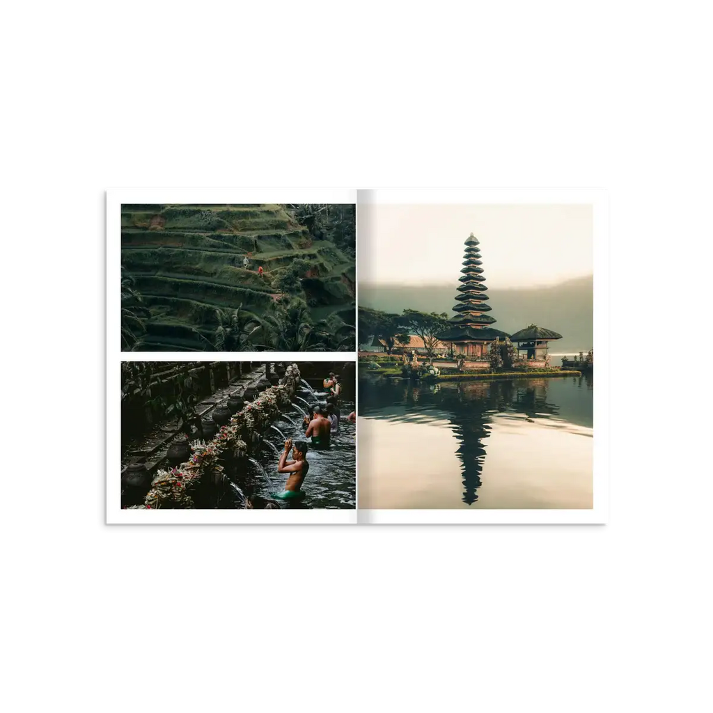 Bali Travel Photo Book inside page