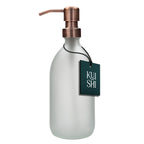 White Fog Glass Soap Dispenser | Kuishi