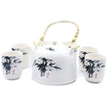 White Stone Oriental Herbal Teapot Set AW Dropship UK