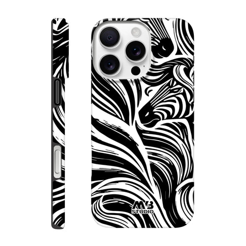 Abstract Zebra Tough Phone Case - iPhone - MVB STUDIO STORE