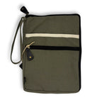 Canvas Tablet Pouch - Olive - MVB STUDIO STORE 