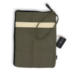 Canvas Travel Laptop Pouch - Olive - MVB STUDIO STORE 