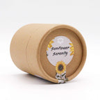 Yellow bath bomb packaging