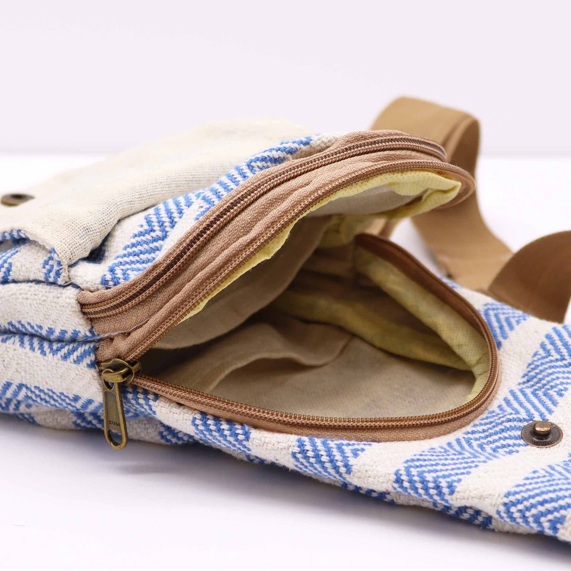 Blue & White Body Cross Bag