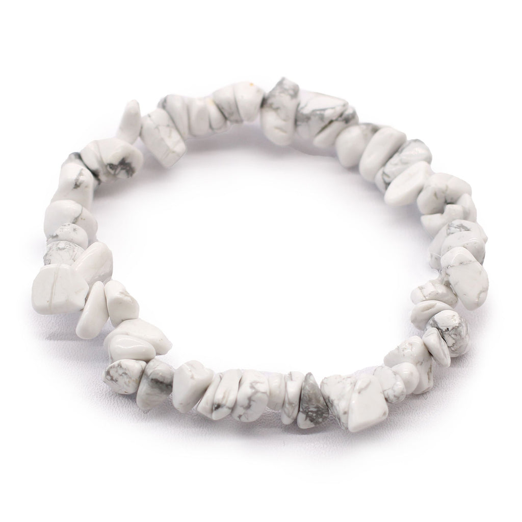 White Jasper Gem Bracelet Bath Bomb - MVB STUDIO STORE 