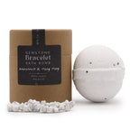 White Jasper Gem Bracelet Bath Bomb - MVB STUDIO STORE 