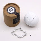 White Jasper Gem Bracelet Bath Bomb - MVB STUDIO STORE 