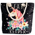 Unicorn Rope Handle Tote Bag