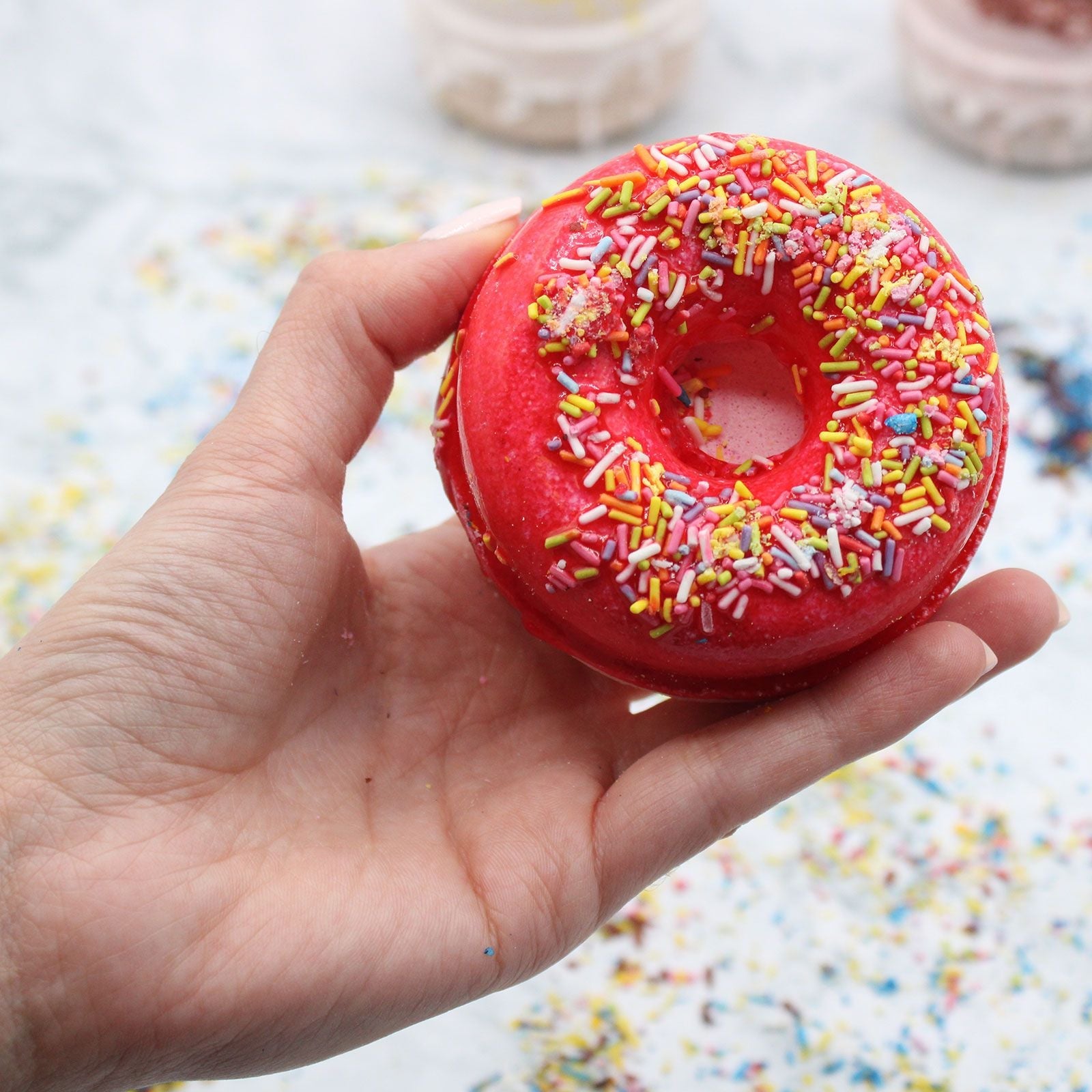 Strawberry & Banana Bath Donuts AW Dropship UK