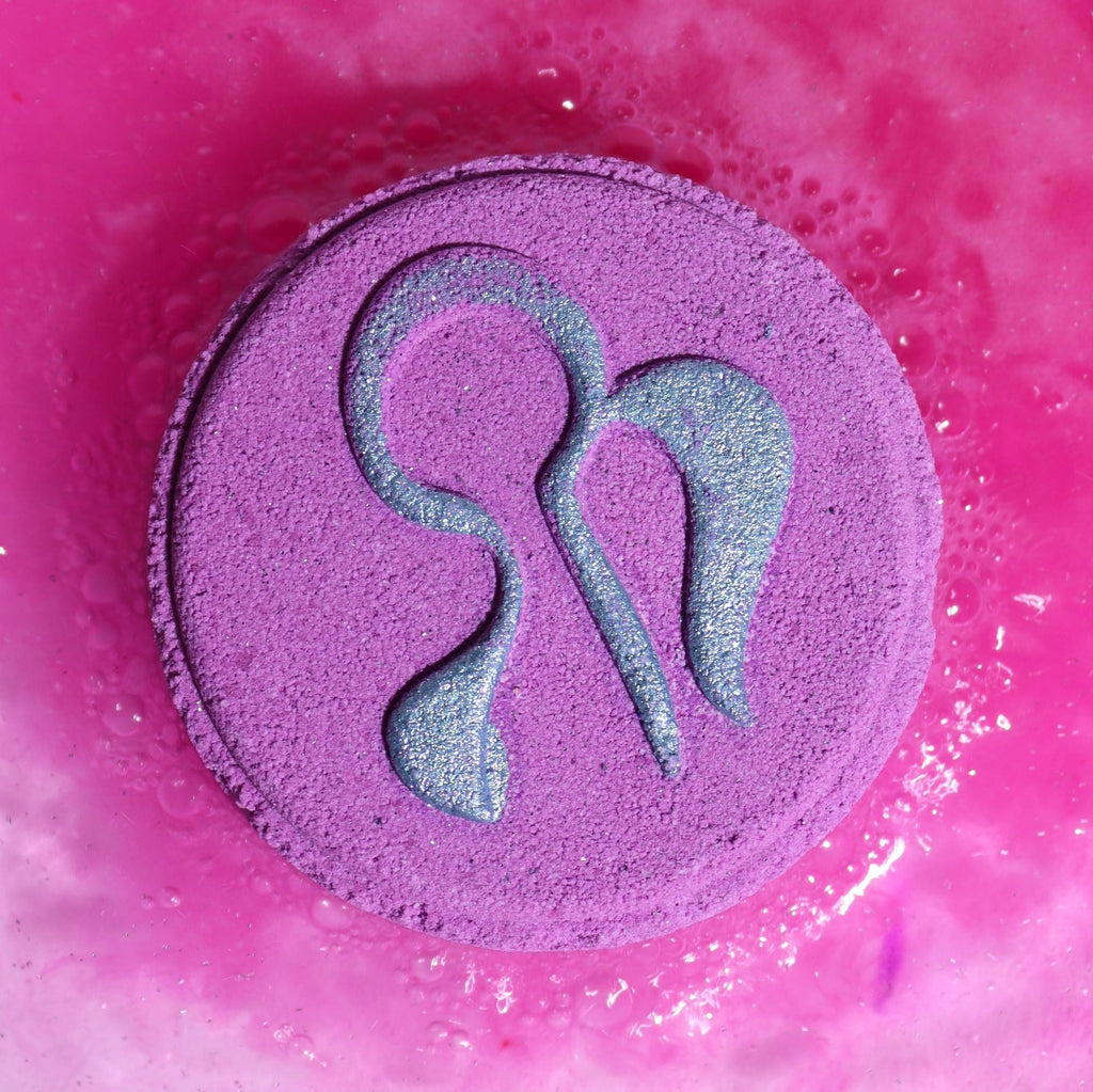Set of Zodiac Bath Fizzers with Horoscope - Virgo AW Dropship UK