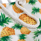Pineapples Rope Handle Tote Bag