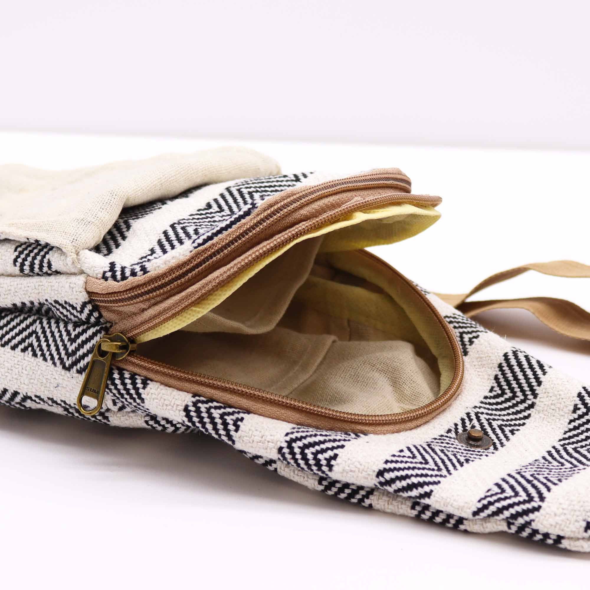 Black & White Body Cross Eco-friendly Bag