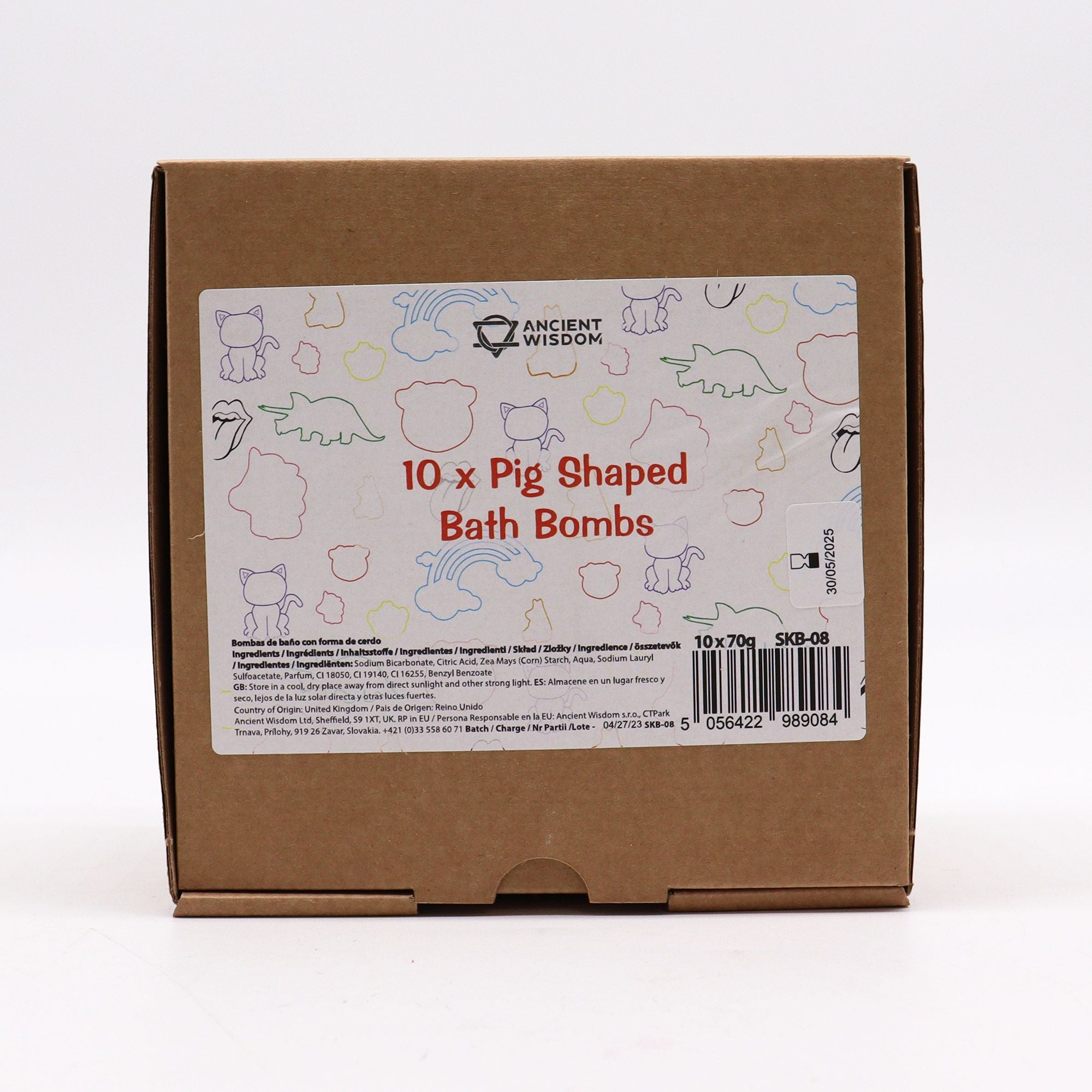 Pig Bathbomb 70g AW Dropship UK