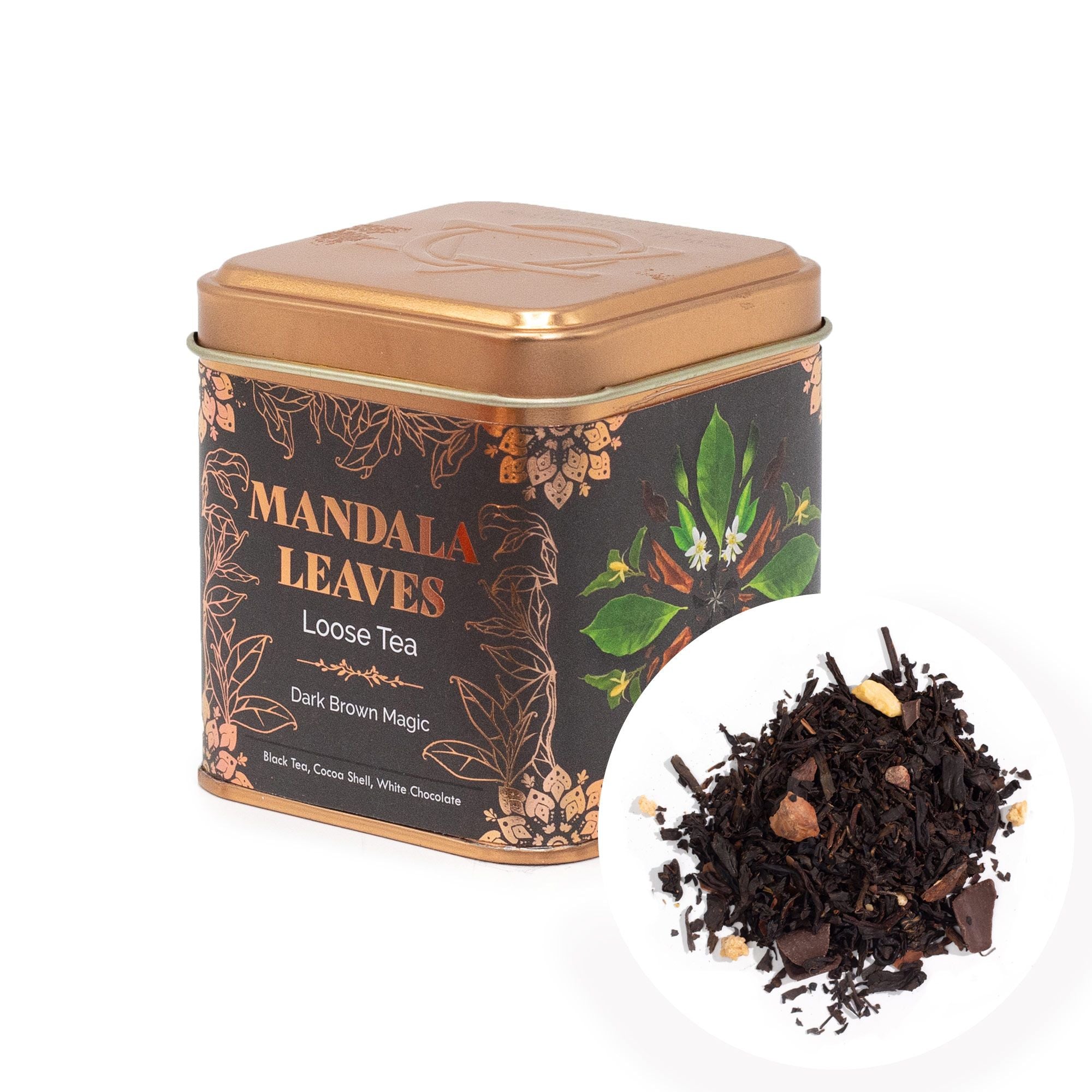 Dark Brown Magic Black Tea & Chocolate - 50g