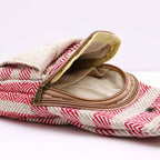 Tan & Pink Eco-friendly Body Cross Bag