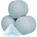 3 mini blue bath bombs