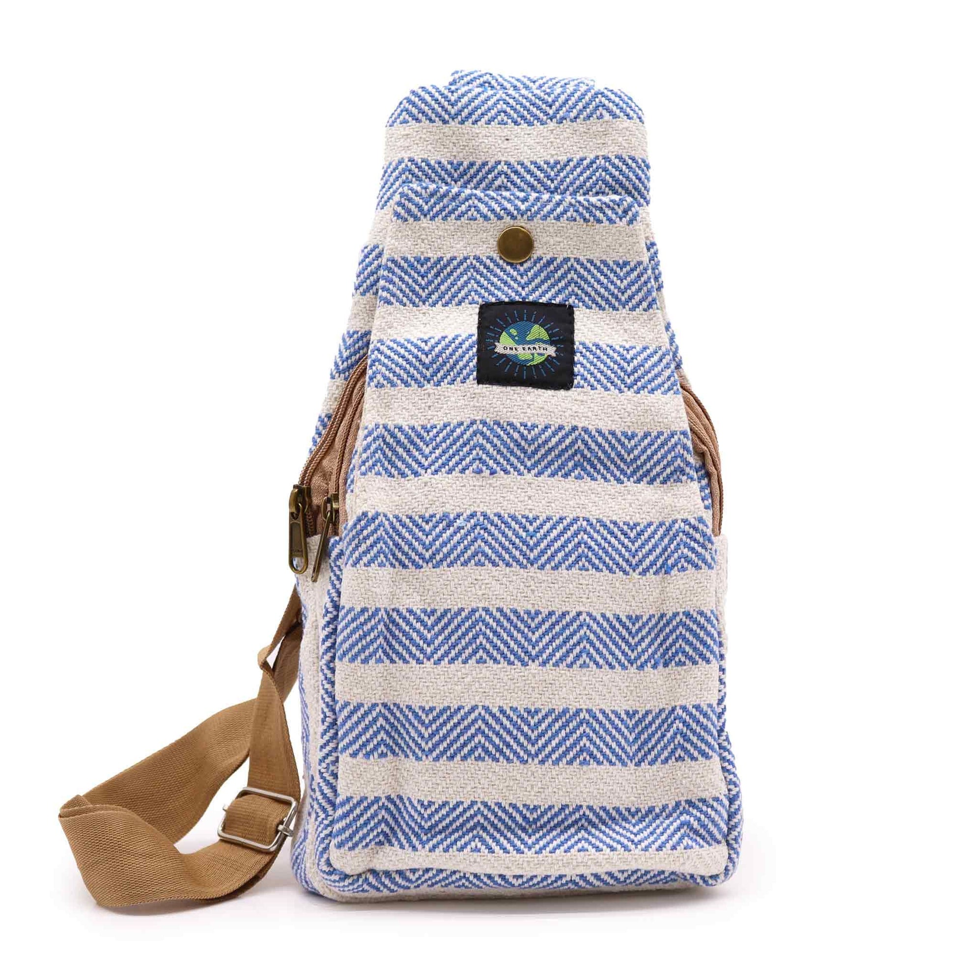 Blue & White Body Cross Bag