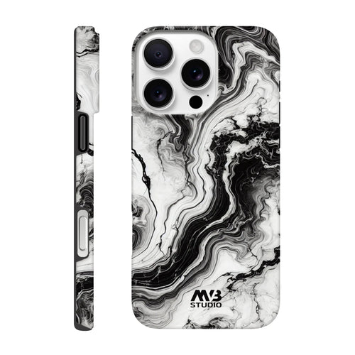 Black Marble Tough Phone Case - iPhone - MVB STUDIO STORE