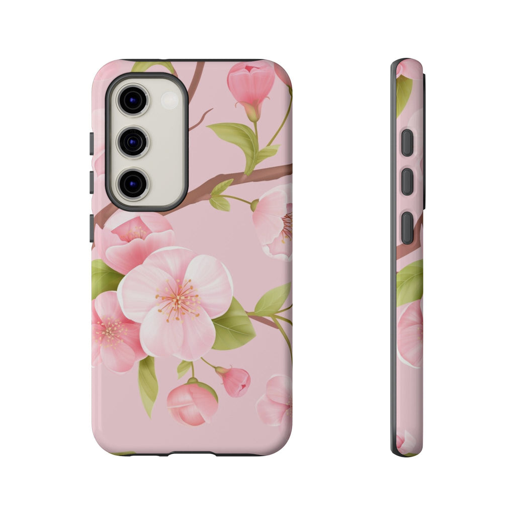 Blossom Pink Tough Phone Case - Samsung - MVB STUDIO STORE