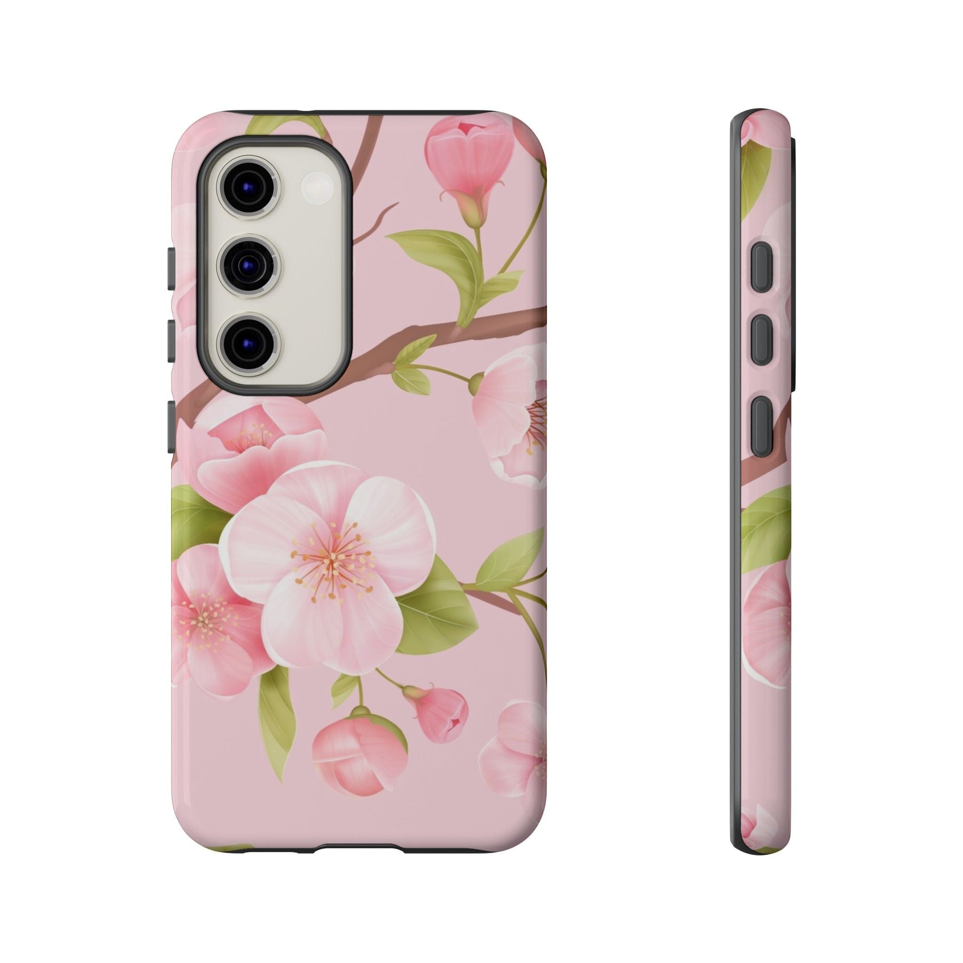 Blossom Pink Tough Phone Case - Samsung - MVB STUDIO STORE