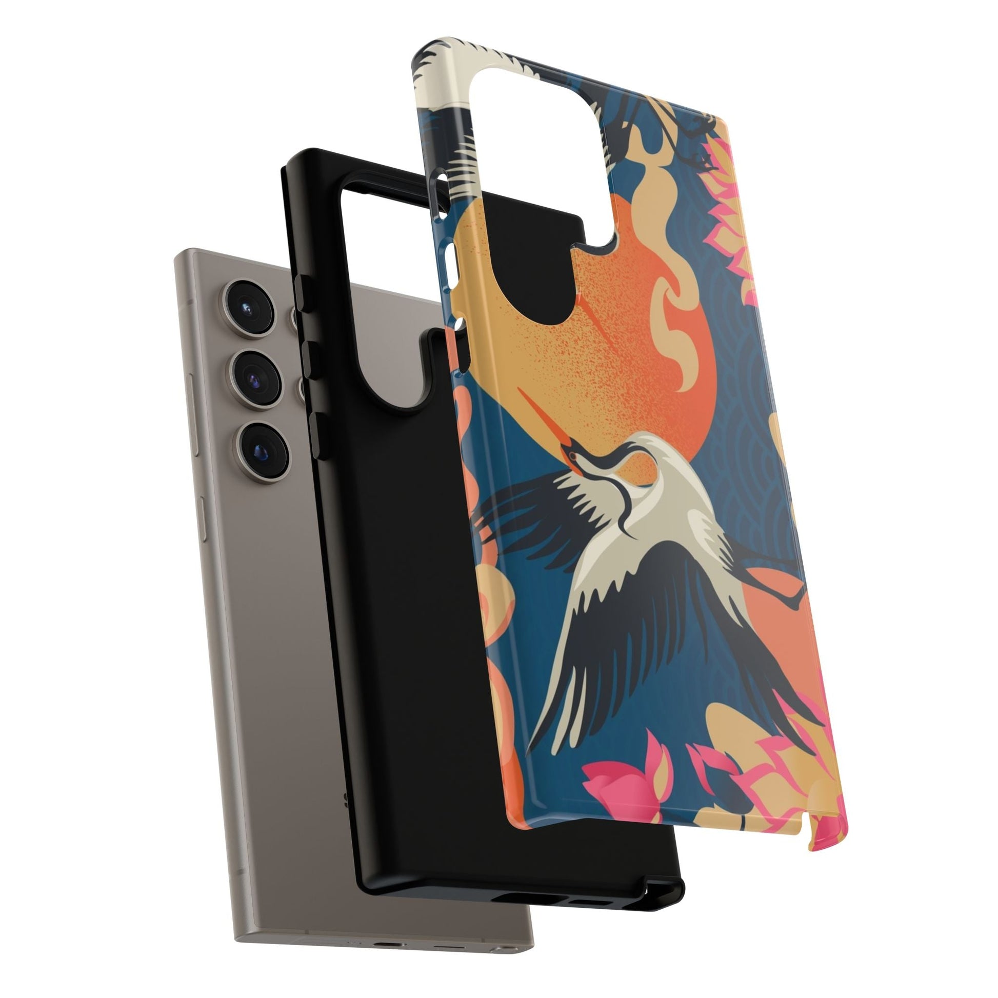 Celestial Cranes Tough Phone Case - Samsung - MVB STUDIO STORE