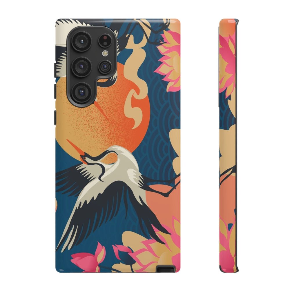 Celestial Cranes Tough Phone Case - Samsung - MVB STUDIO STORE