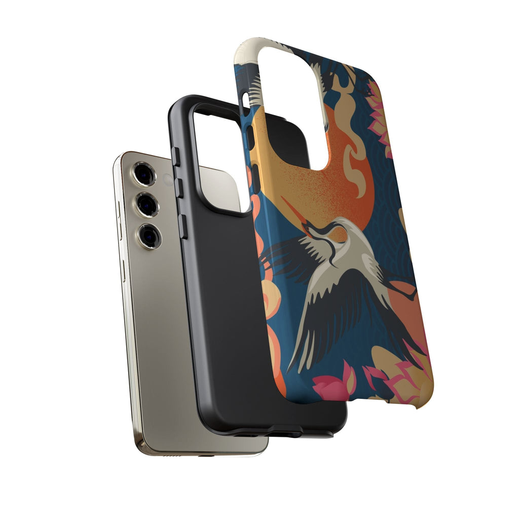 Celestial Cranes Tough Phone Case - Samsung - MVB STUDIO STORE