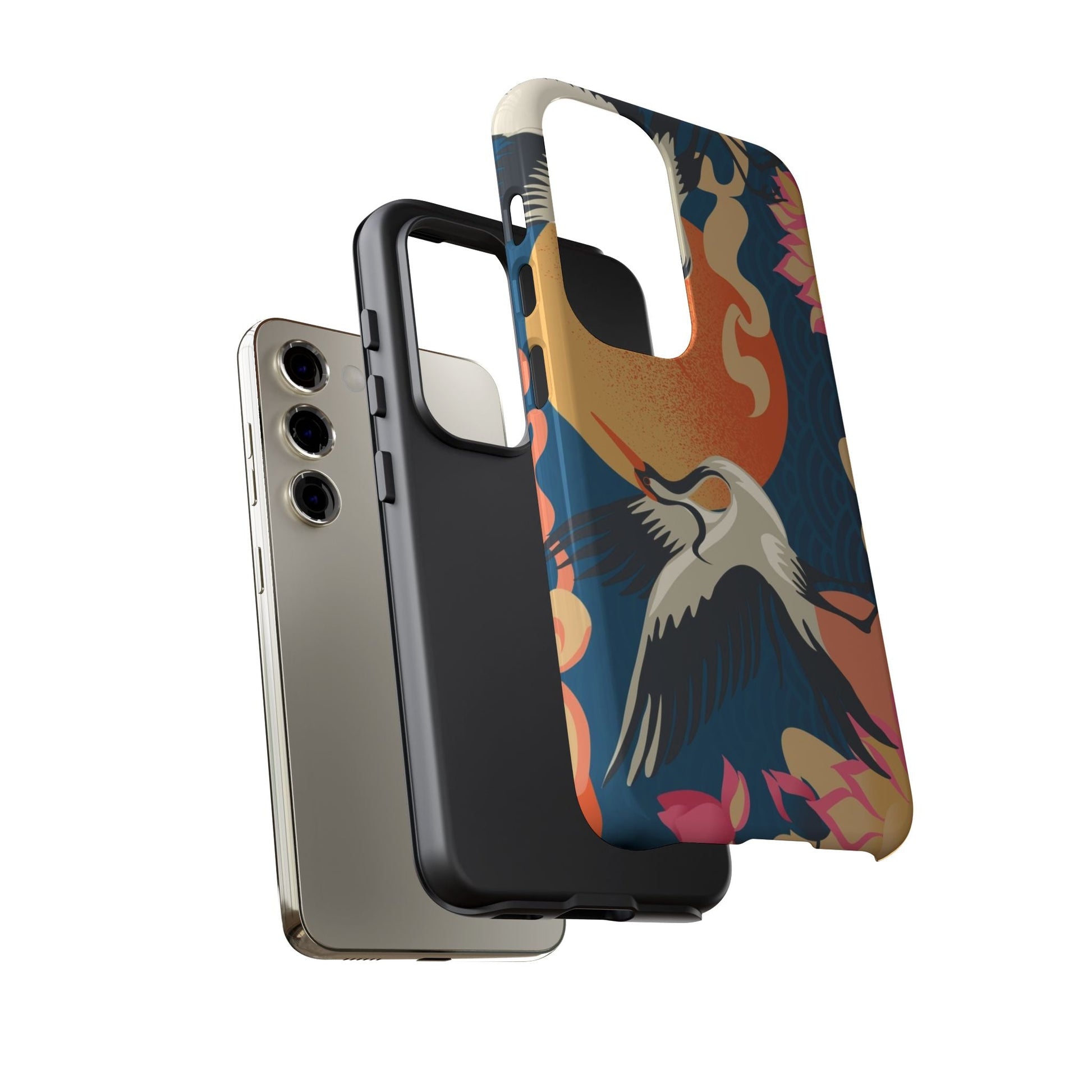 Celestial Cranes Tough Phone Case - Samsung - MVB STUDIO STORE