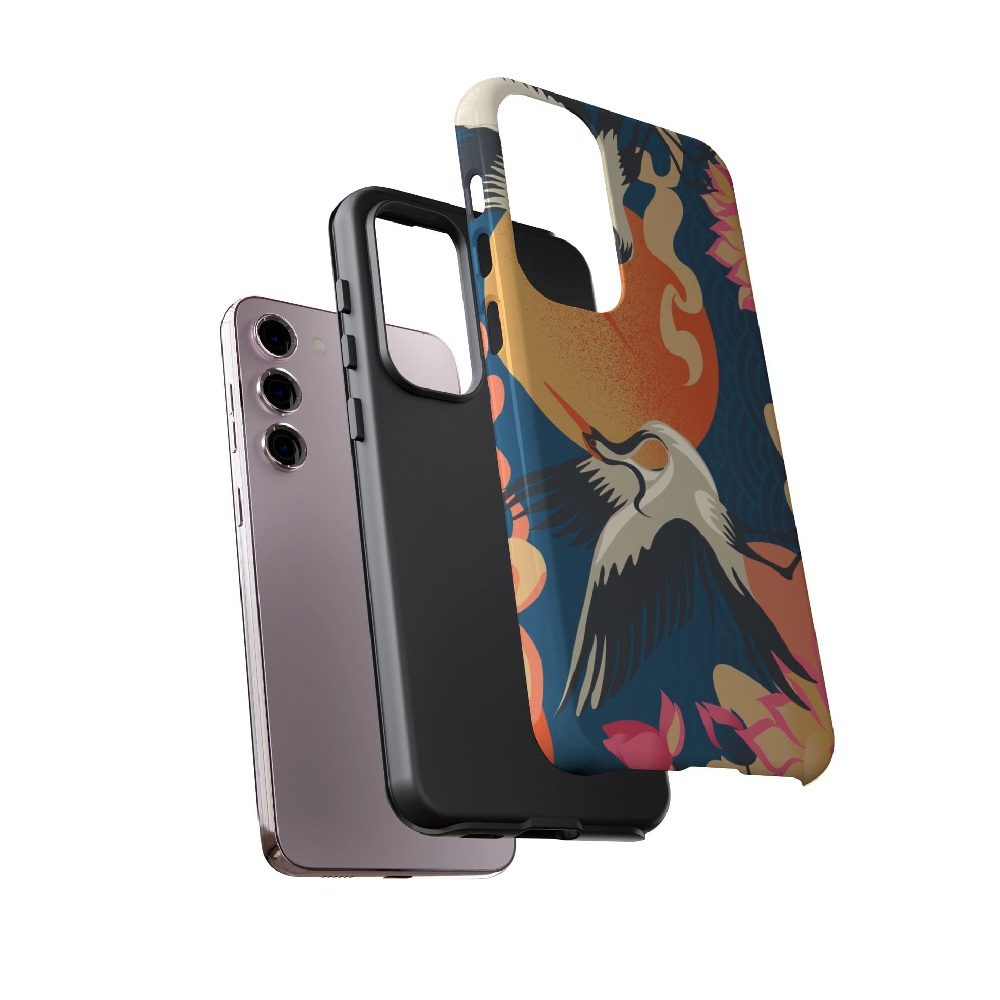 Celestial Cranes Tough Phone Case - Samsung - MVB STUDIO STORE
