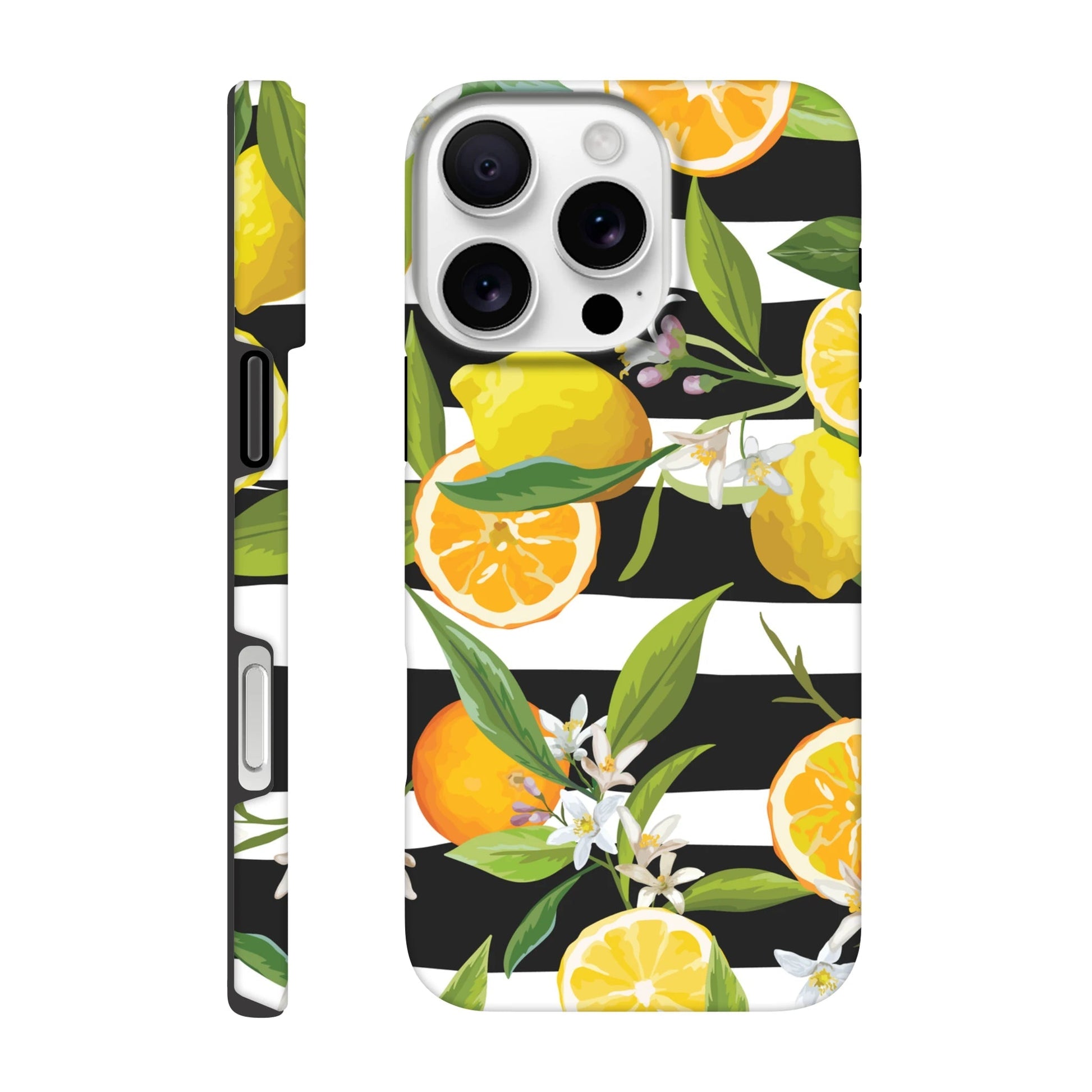 Citrus Stripe Tough Phone Case - iPhone - MVB STUDIO STORE