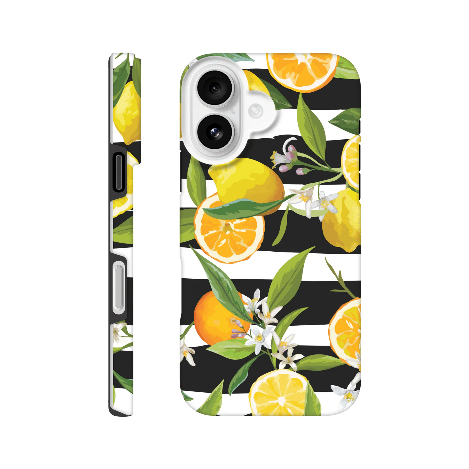Citrus Stripe Tough Phone Case - iPhone - MVB STUDIO STORE