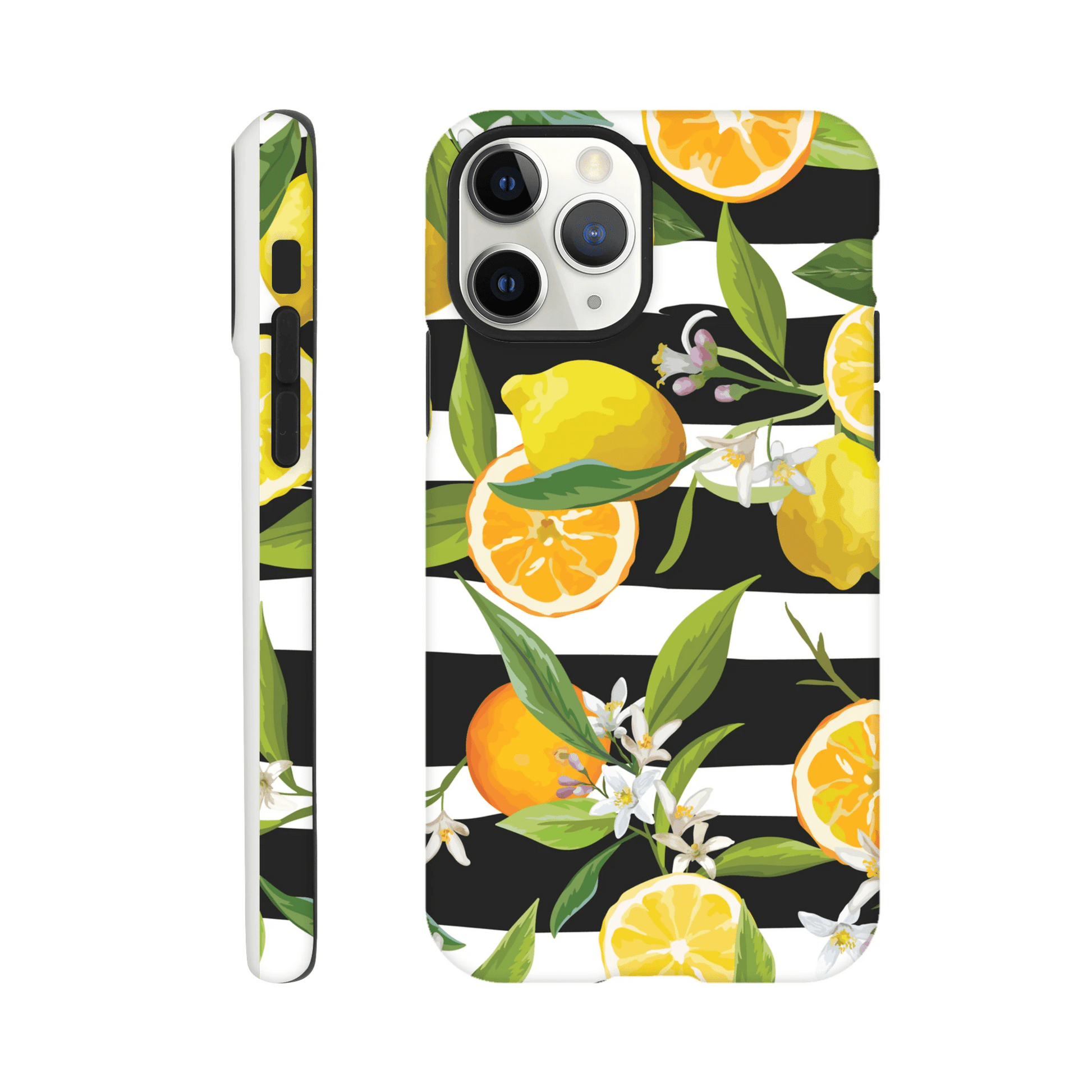 Citrus Stripe Tough Phone Case - iPhone - MVB STUDIO STORE