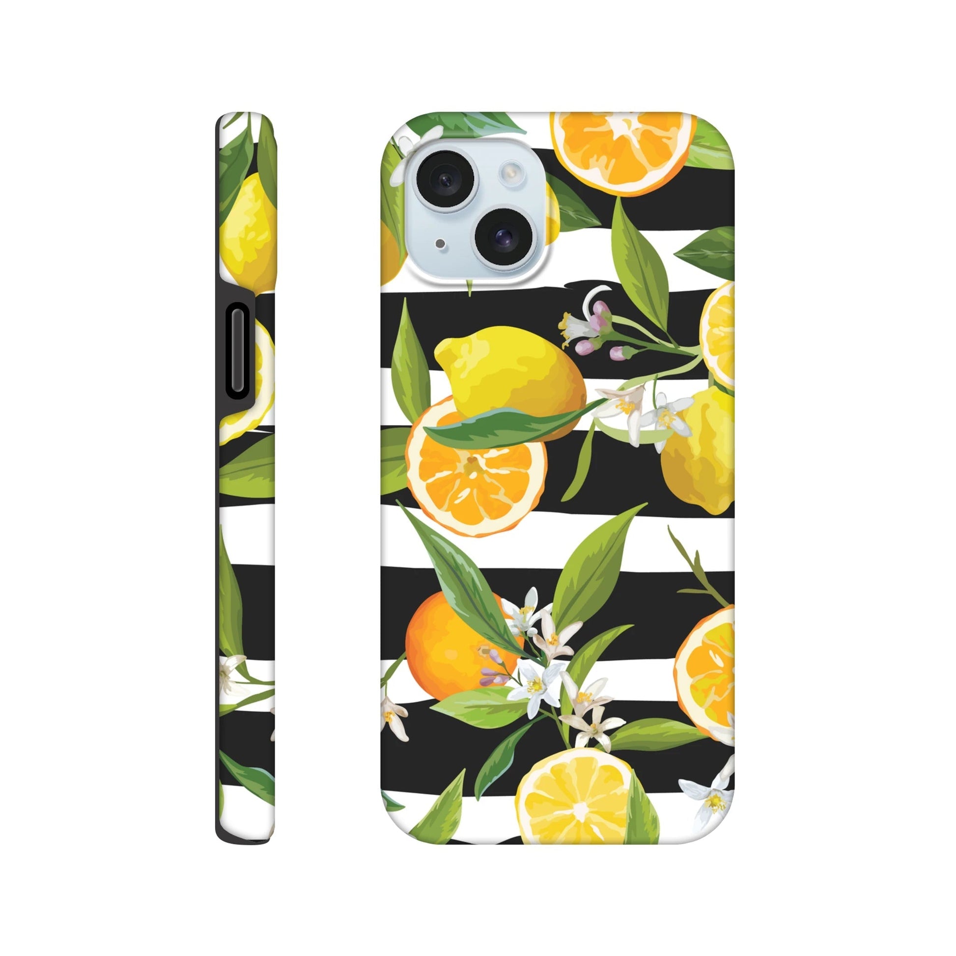 Citrus Stripe Tough Phone Case - iPhone - MVB STUDIO STORE