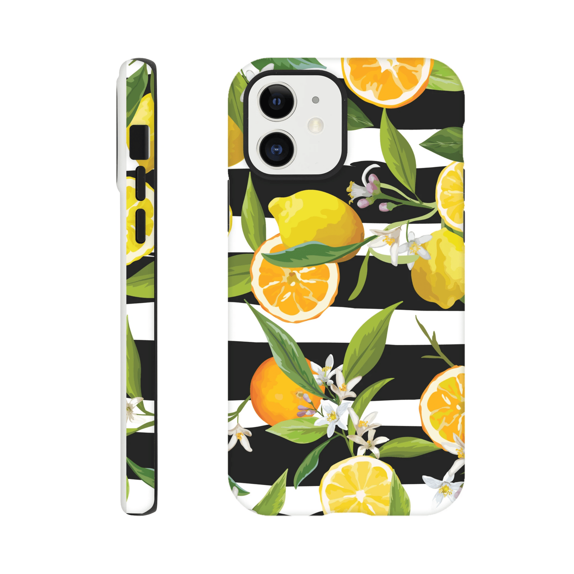 Citrus Stripe Tough Phone Case - iPhone - MVB STUDIO STORE