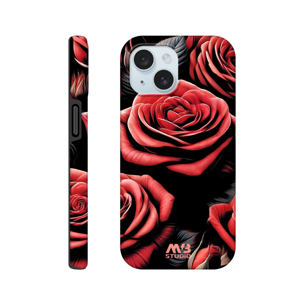 Crimson Rose Tough Phone Case - iPhone - MVB STUDIO STORE