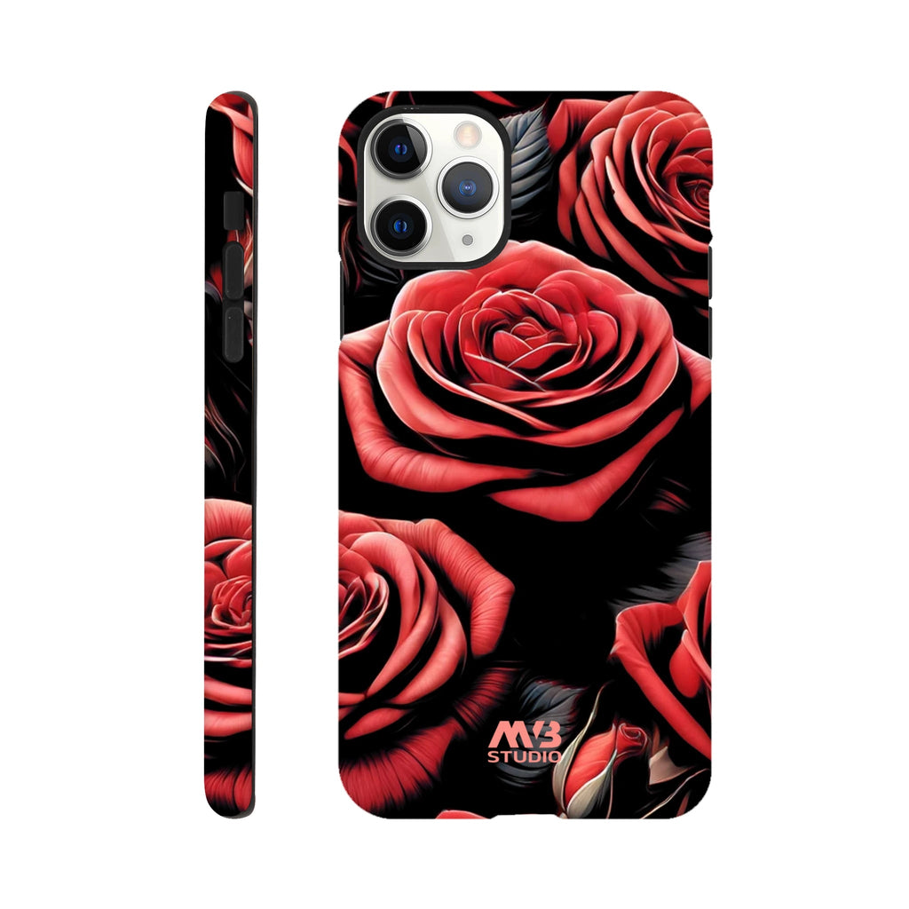 Crimson Rose Tough Phone Case - iPhone - MVB STUDIO STORE