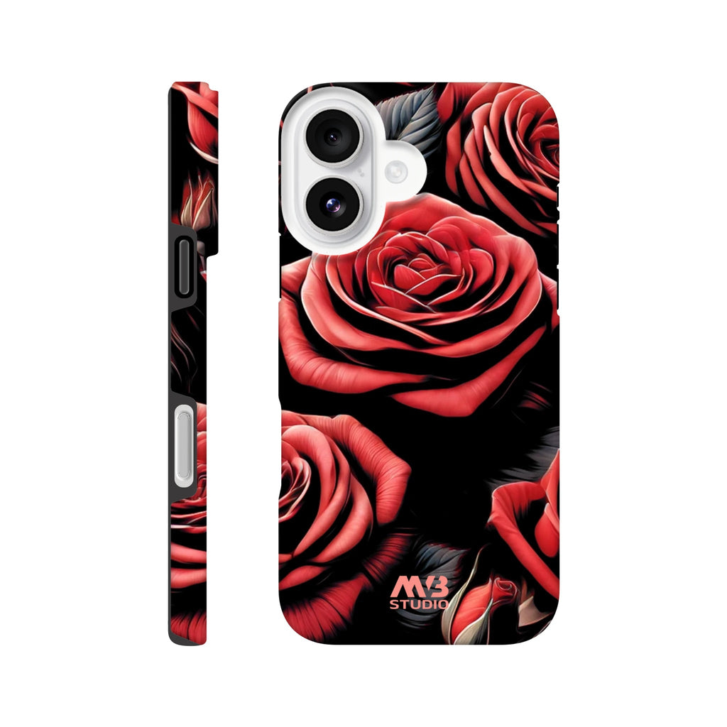 Crimson Rose Tough Phone Case - iPhone - MVB STUDIO STORE