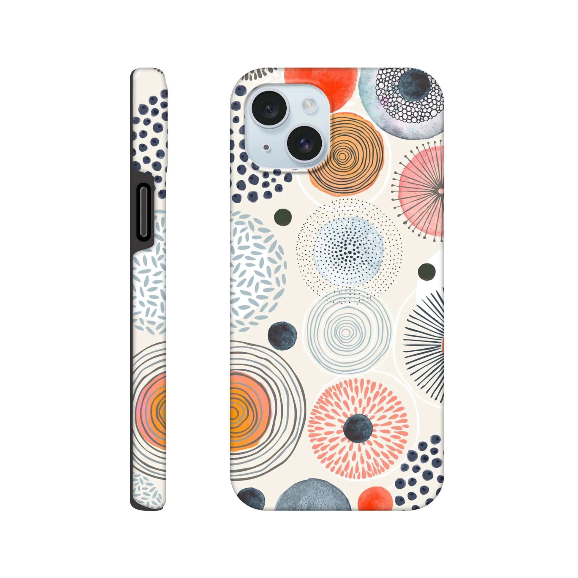 Doodle Circles Edition Tough Phone Case - iPhone - MVB STUDIO STORE