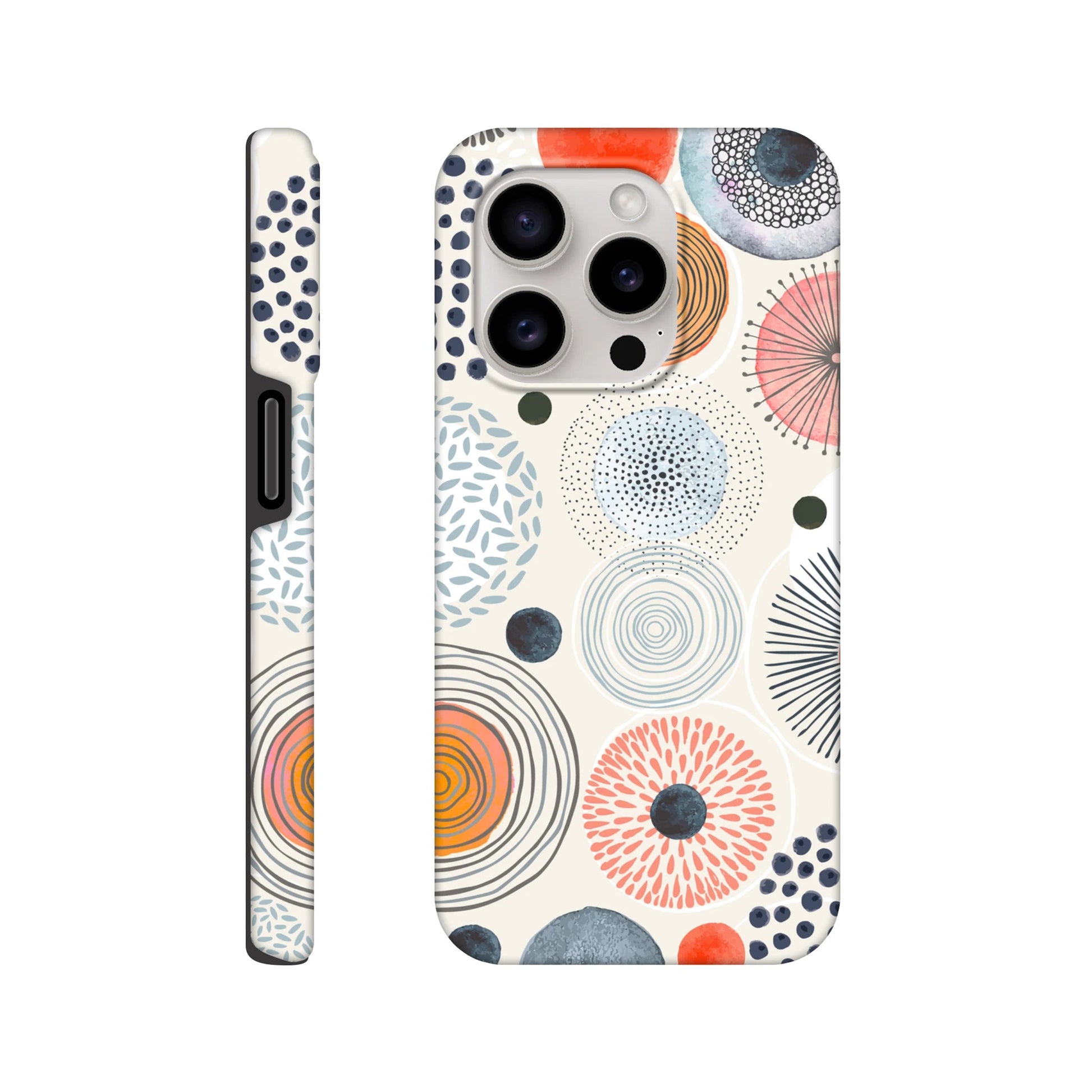 Doodle Circles Edition Tough Phone Case - iPhone - MVB STUDIO STORE