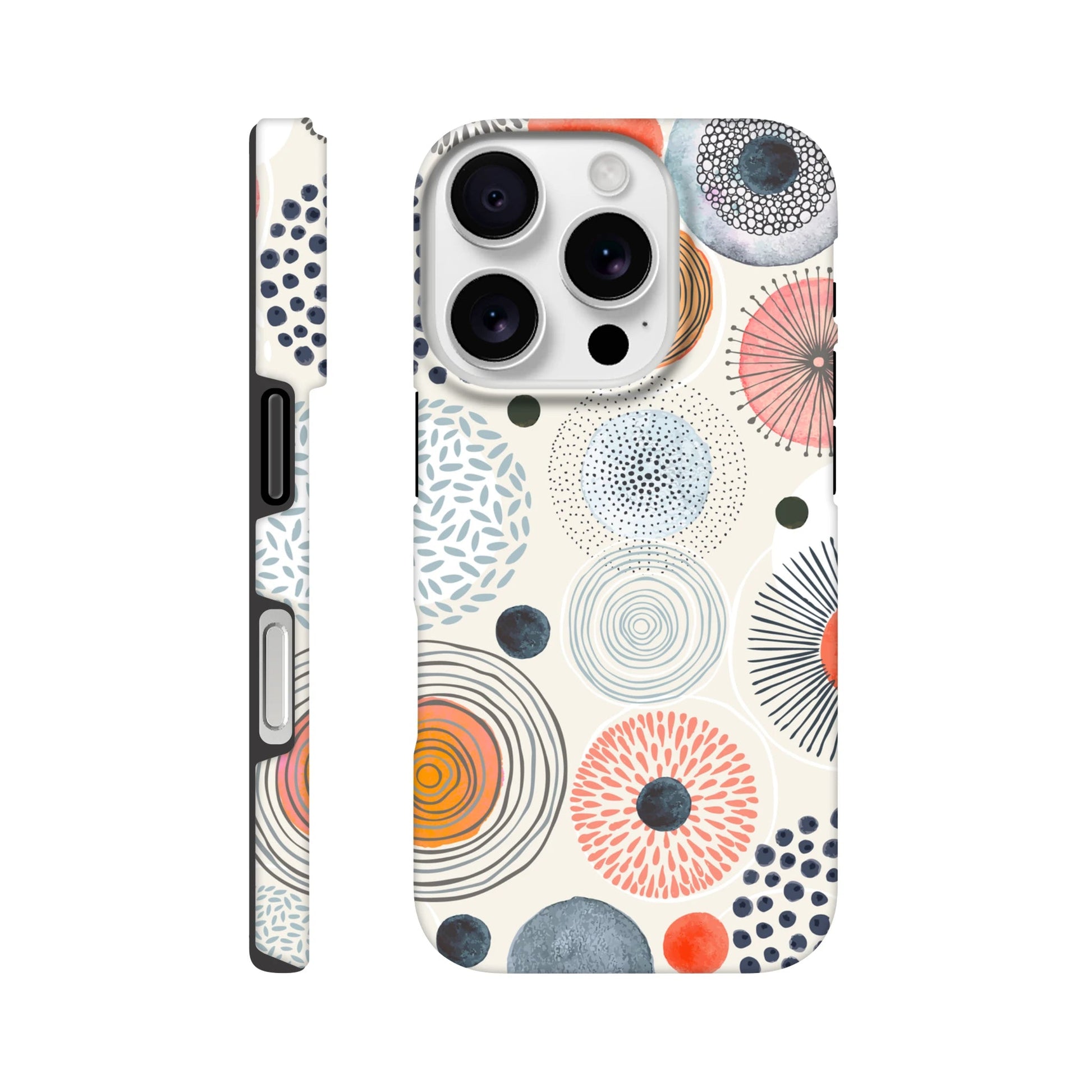 Doodle Circles Edition Tough Phone Case - iPhone - MVB STUDIO STORE