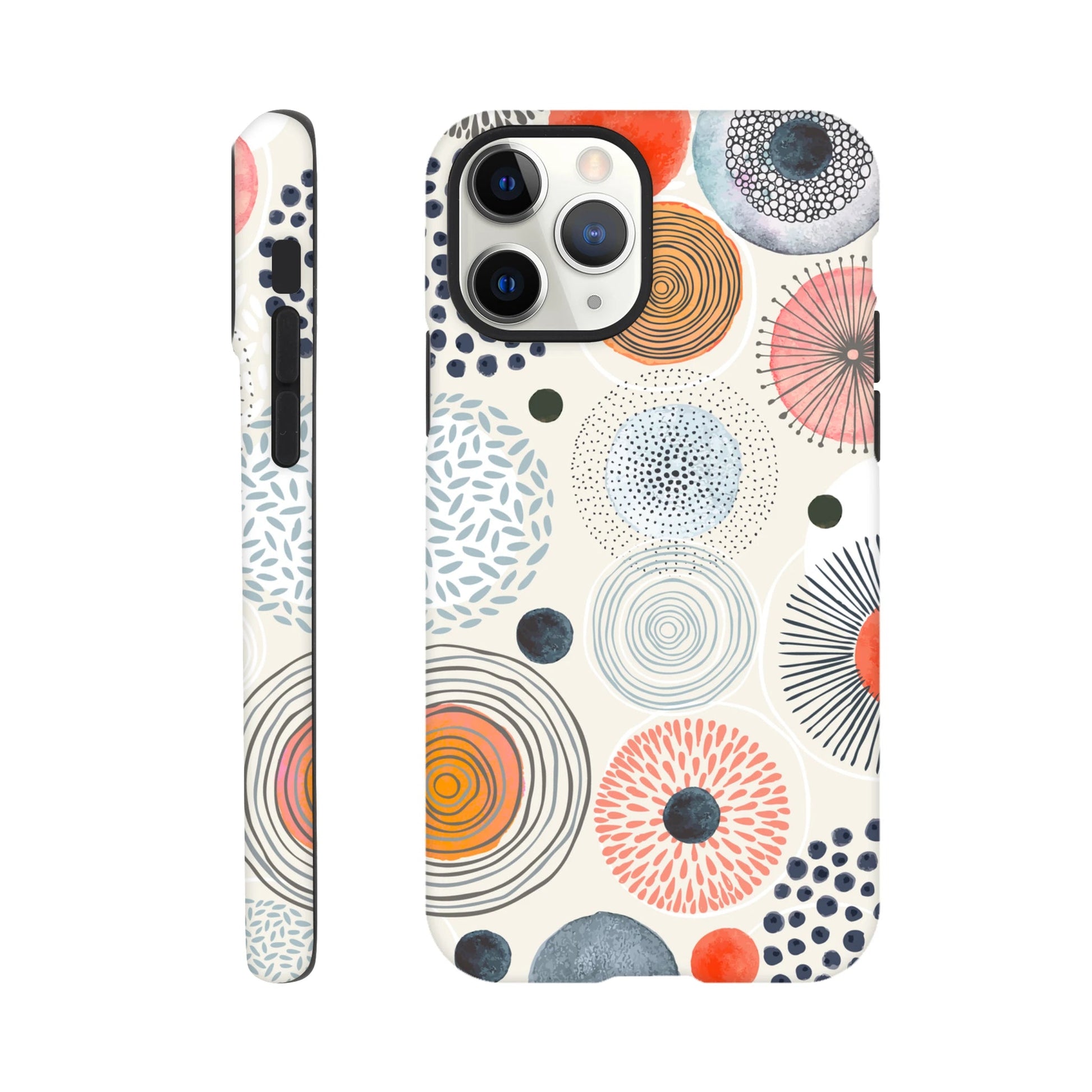 Doodle Circles Edition Tough Phone Case - iPhone - MVB STUDIO STORE