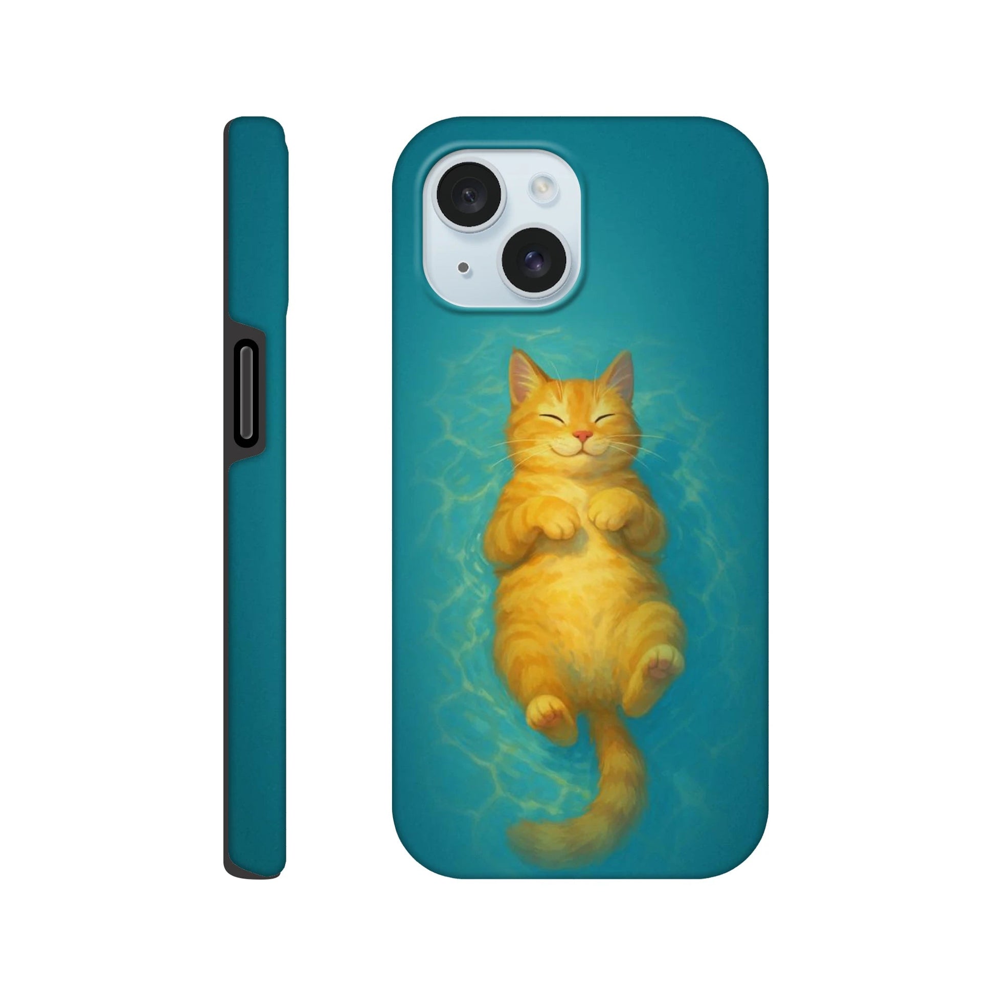 Floaty Cat Tough Phone Case - iPhone - MVB STUDIO STORE