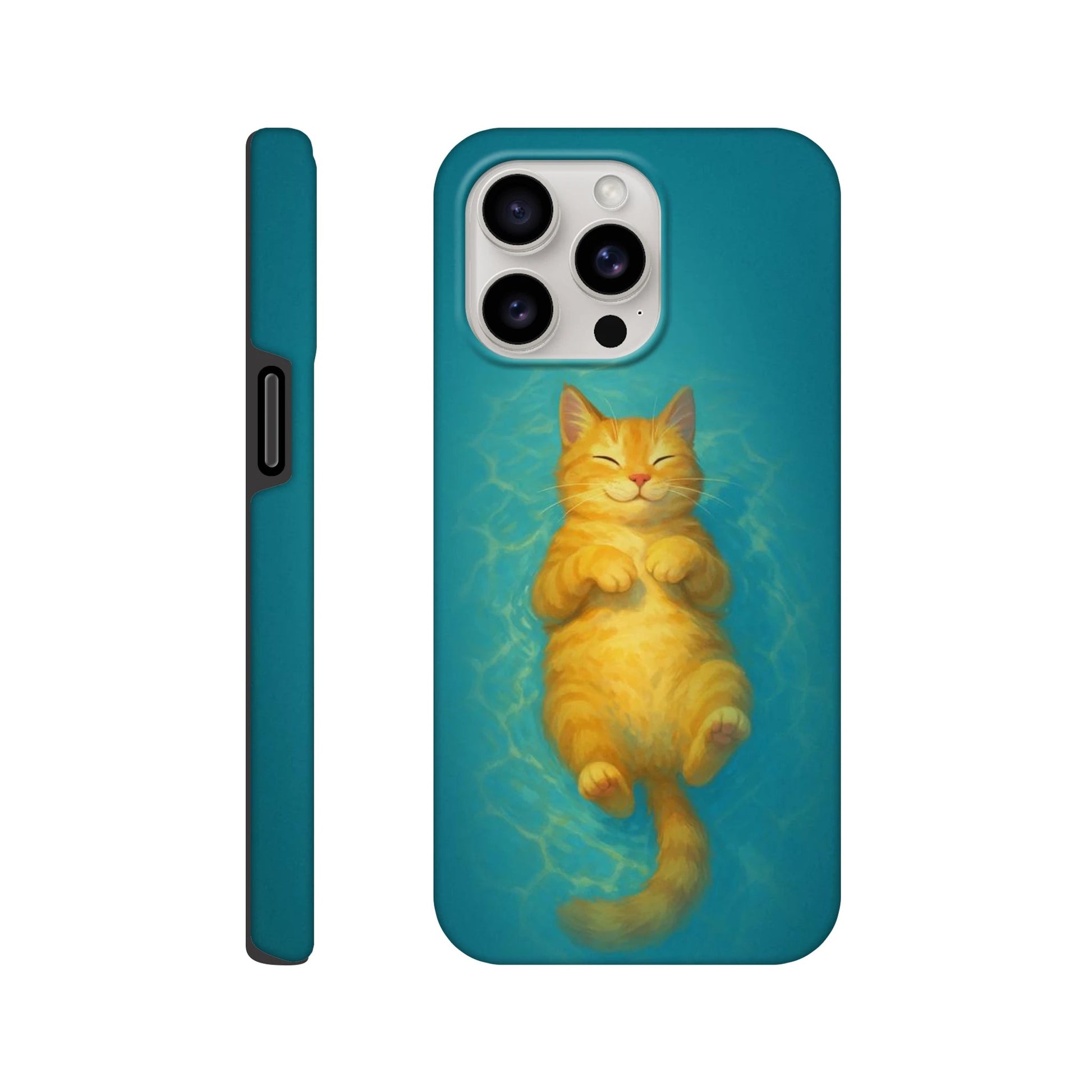 Floaty Cat Tough Phone Case - iPhone - MVB STUDIO STORE