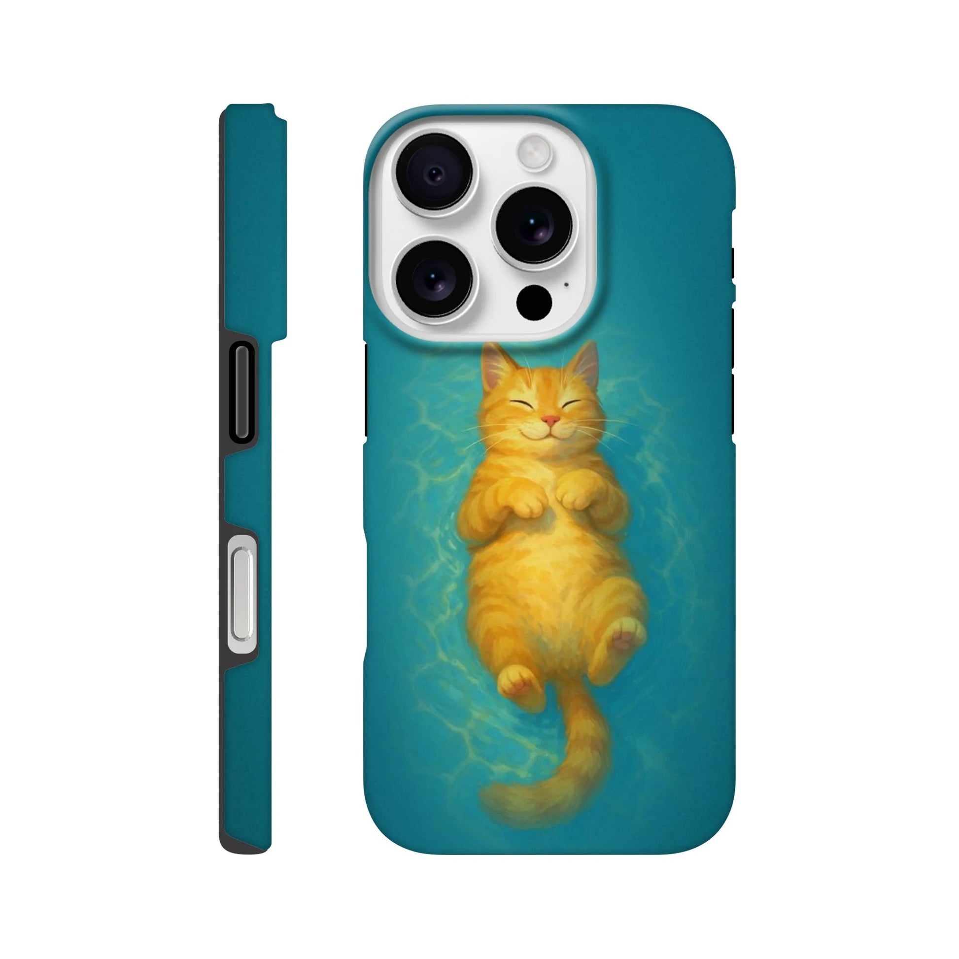 Floaty Cat Tough Phone Case - iPhone - MVB STUDIO STORE